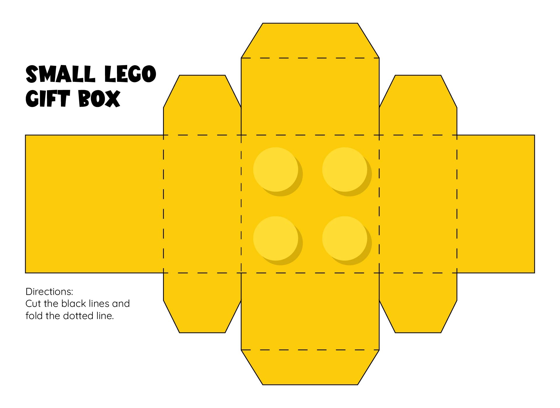 Printable Lego Blank Blocks