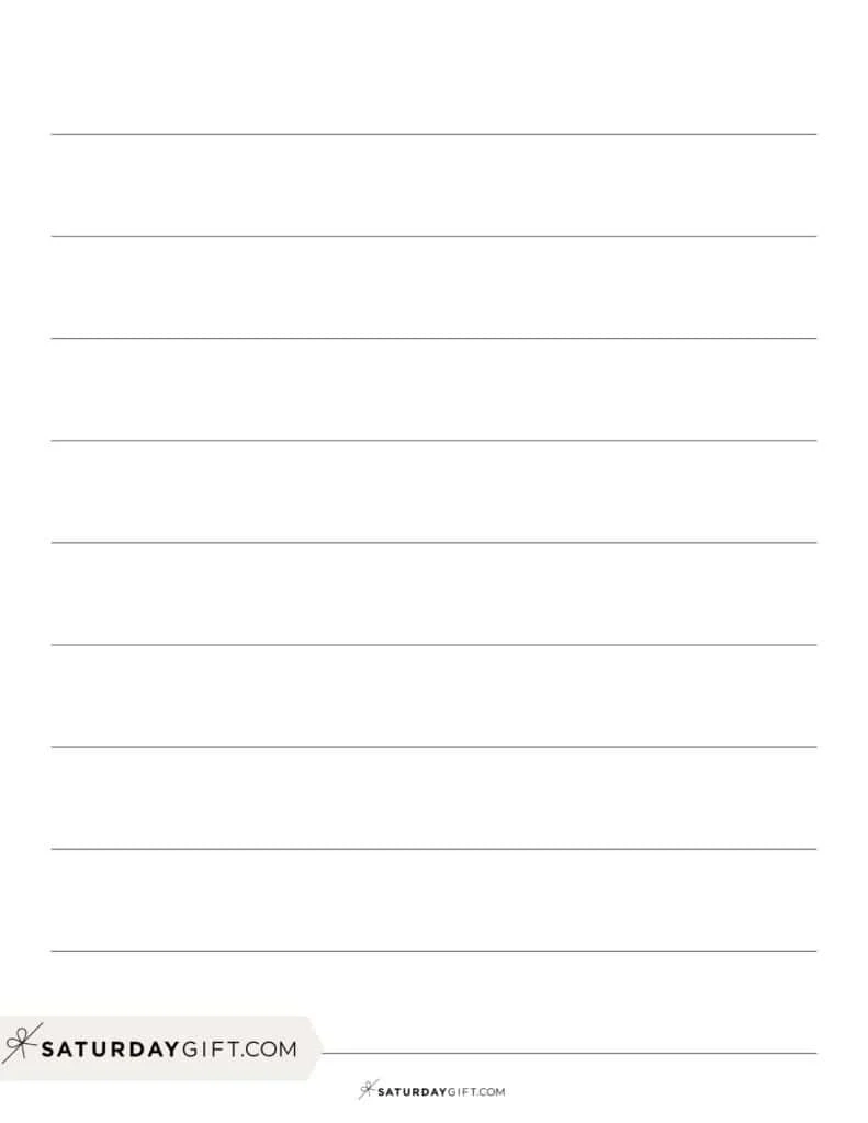 Lined Paper Printable Templates 38 Free Printables SaturdayGift