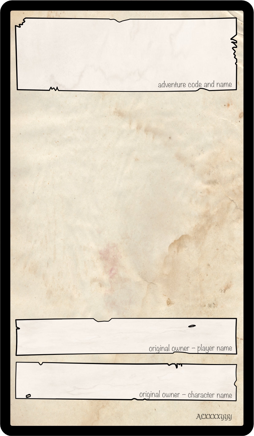 Printable Blank Weapon Cards