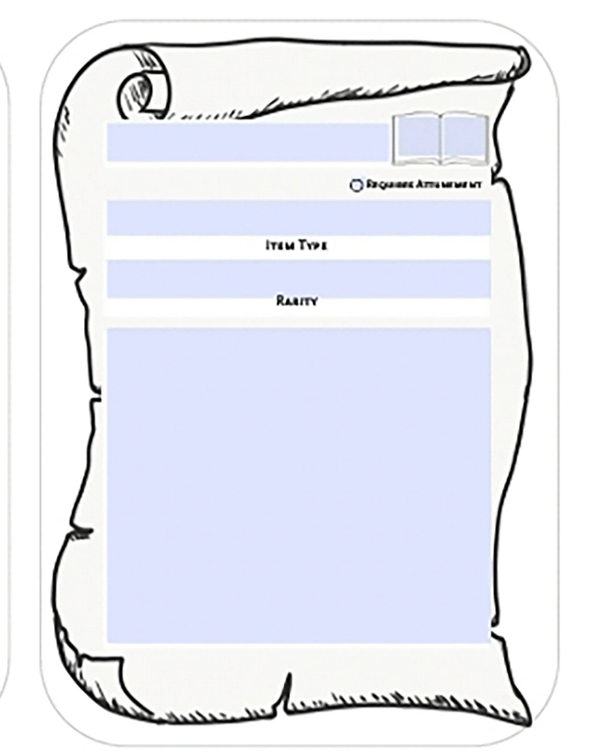 Magic Item Cards Printable Fillable PDF Dungeons And Dragons 5e 