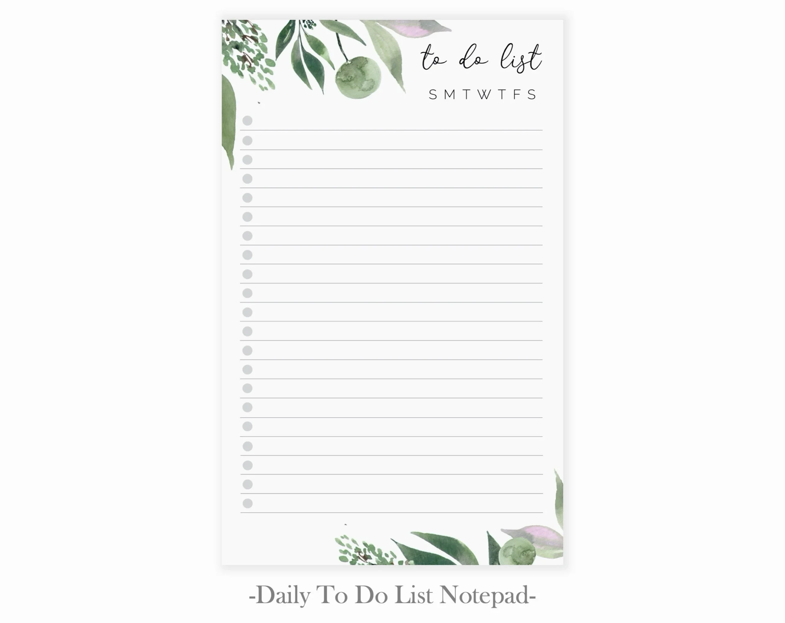 Magnetic To Do List Notepad Daily Tasks Checklist Notepad For 