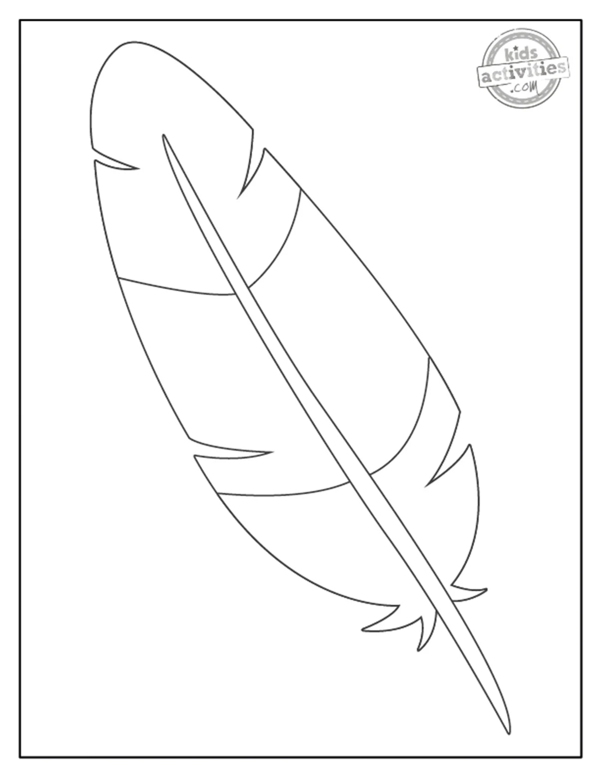 Make Thanksgiving Day Crafts With Turkey Feather Template Kids 