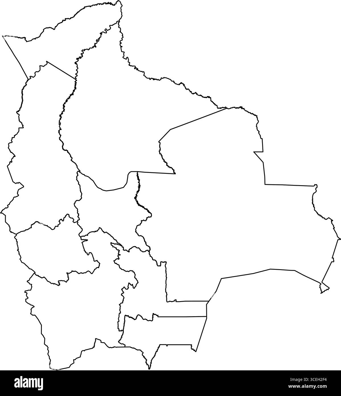 Map Bolivia Black And White Stock Photos amp Images Alamy