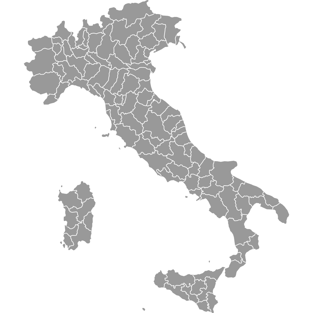 Printable Map Of Italy Blank