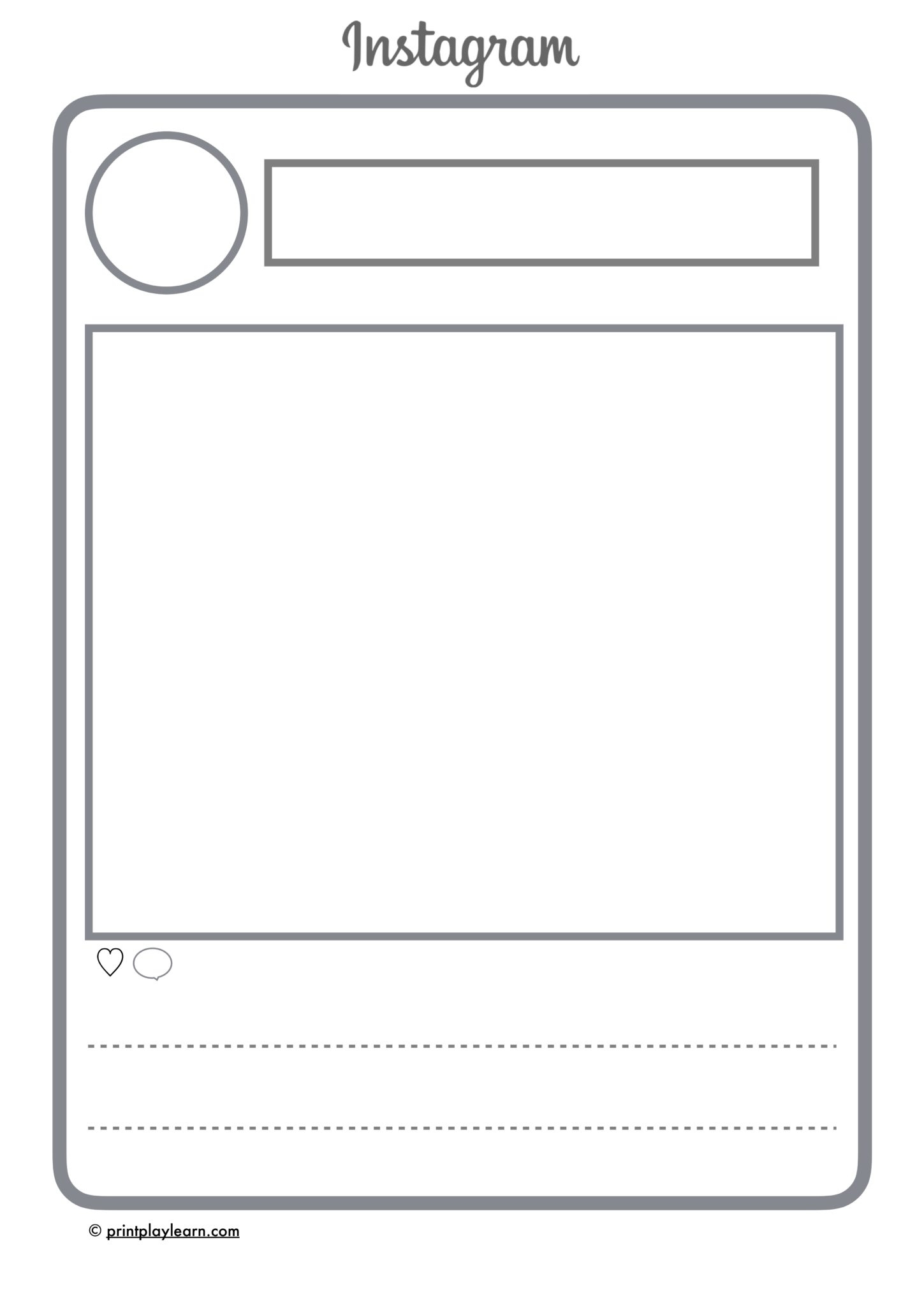 Meet The Teacher Instagram Post Printable Teaching Resources 