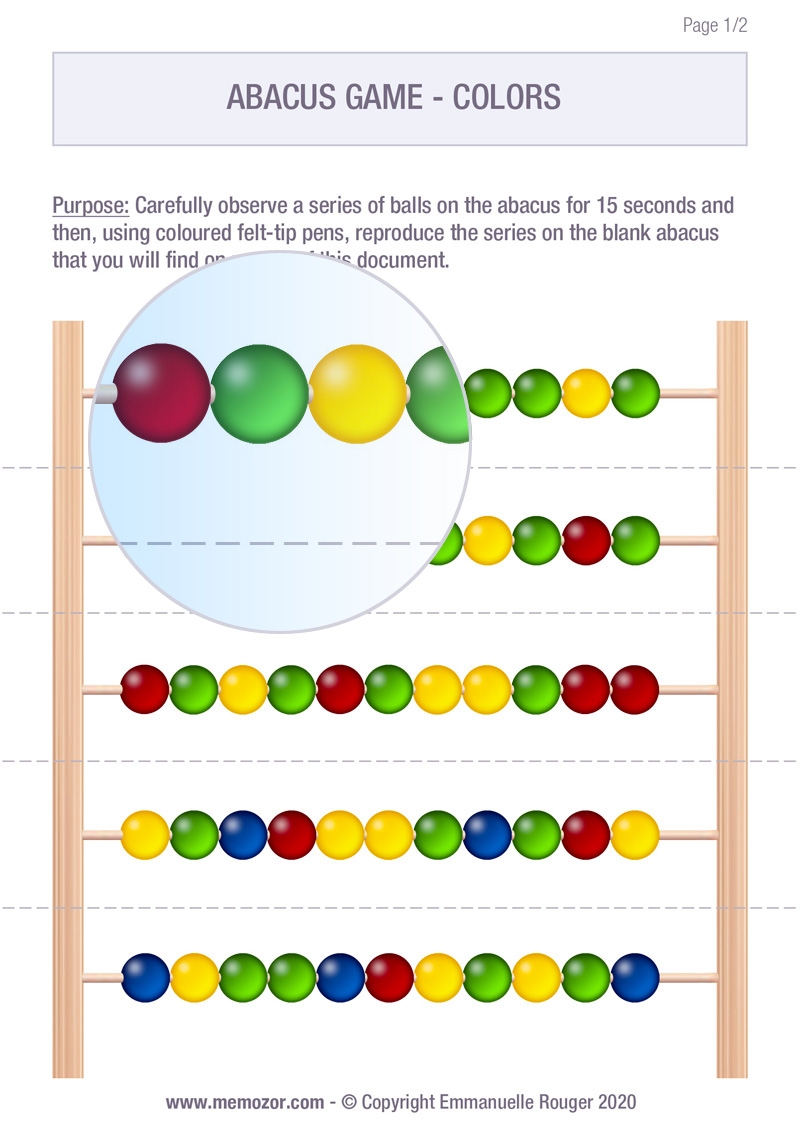 Blank Abacus Printable