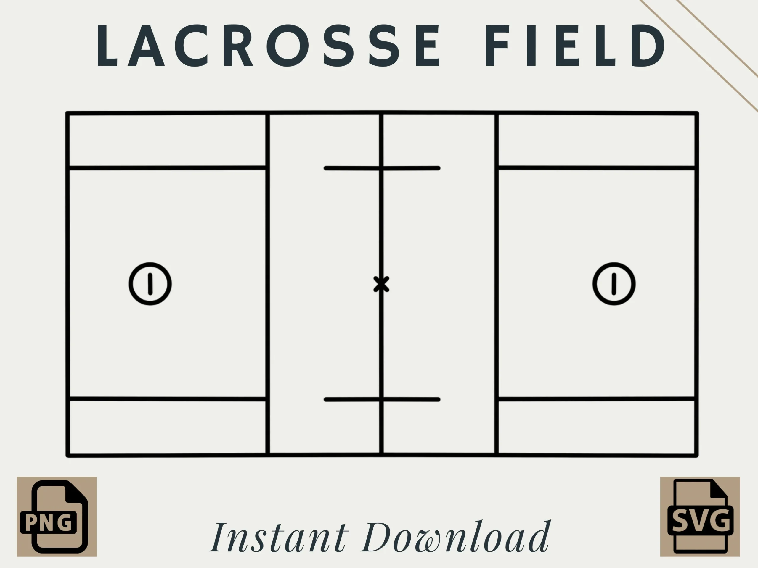 Men s Lacrosse Field PNG SVG Digital Download Printable Etsy