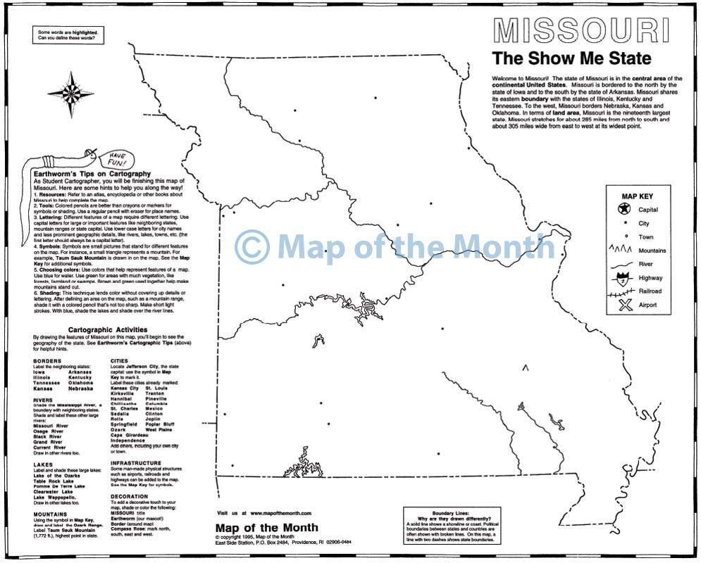 Missouri Map