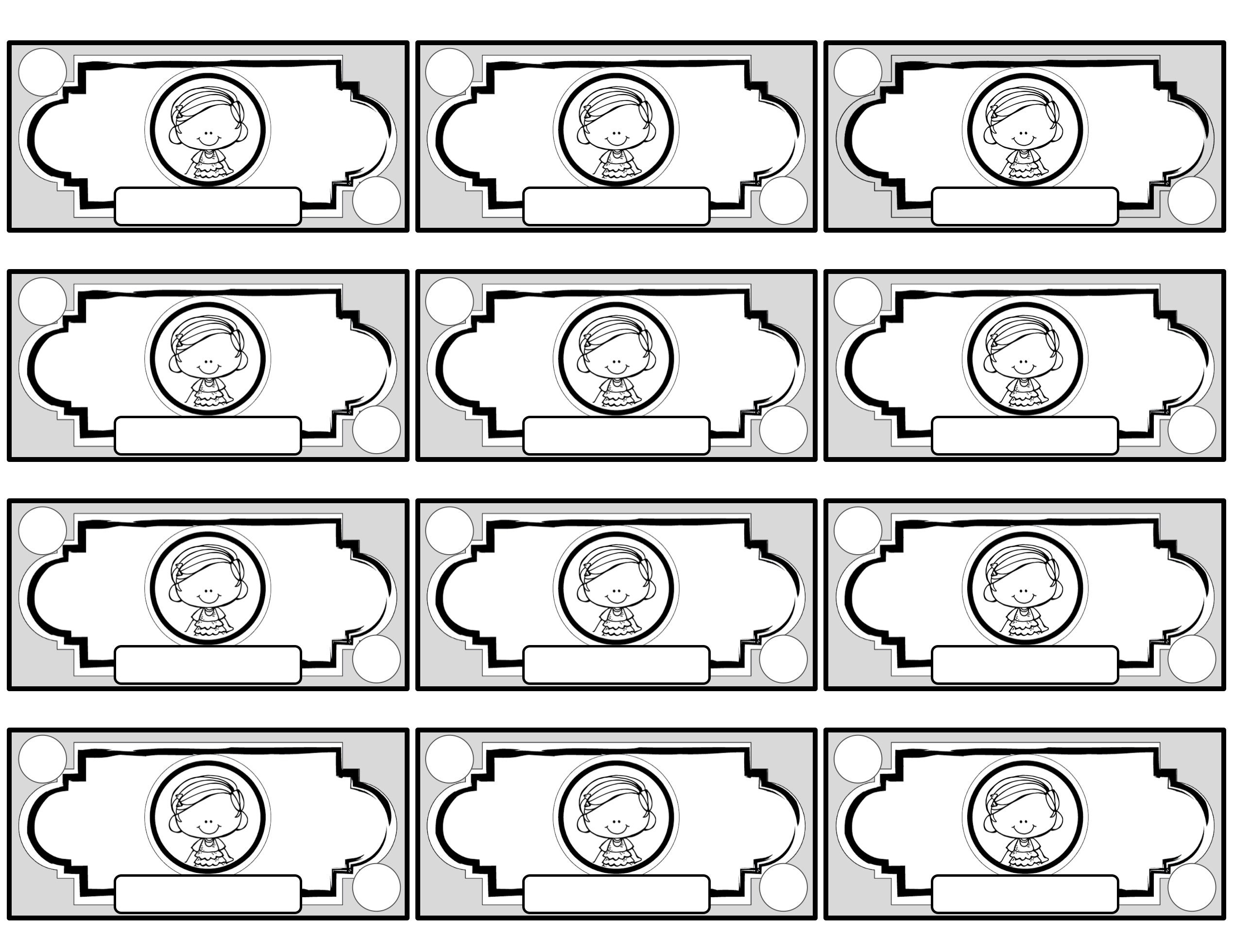 Printable Money Blank Templates