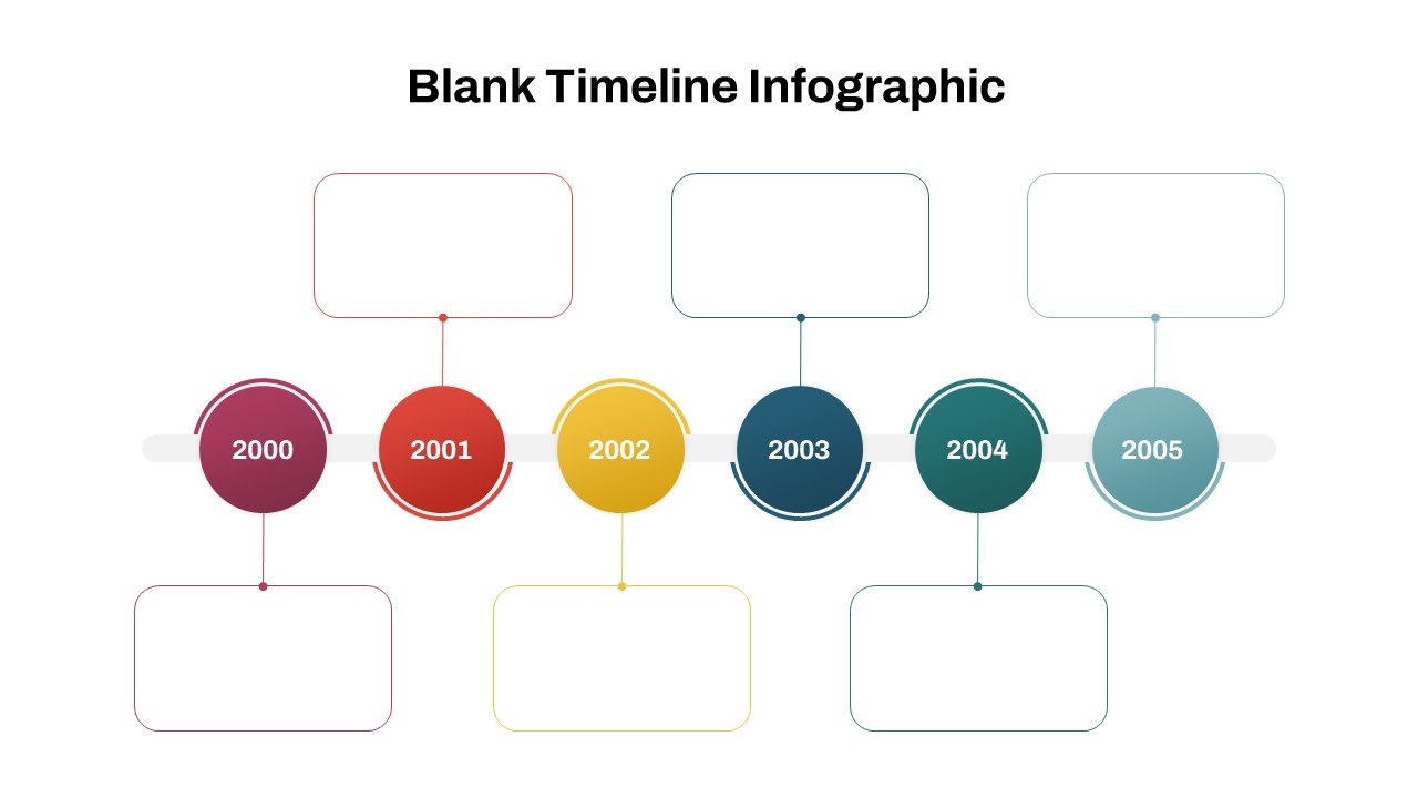 Multi Year Blank Timeline Template For PowerPoint And Google 