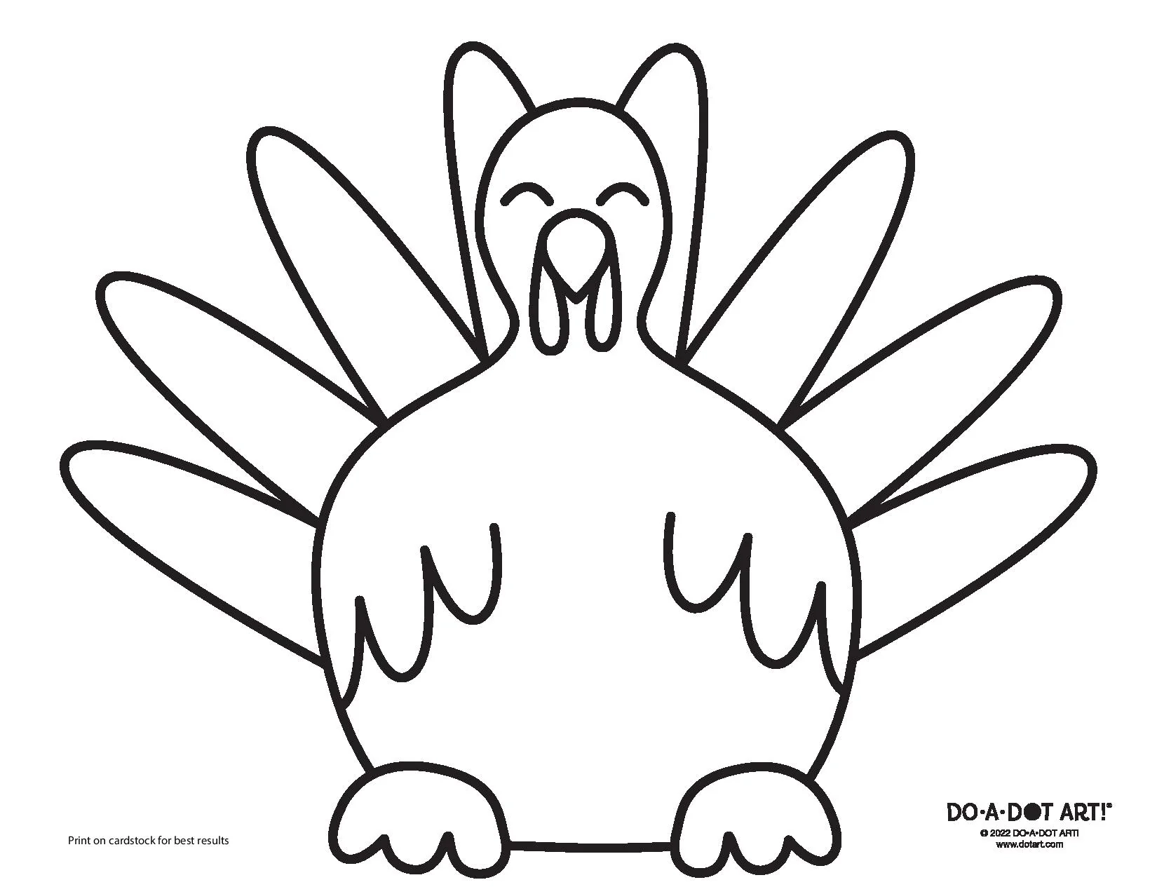 November Printables Do A Dot Art