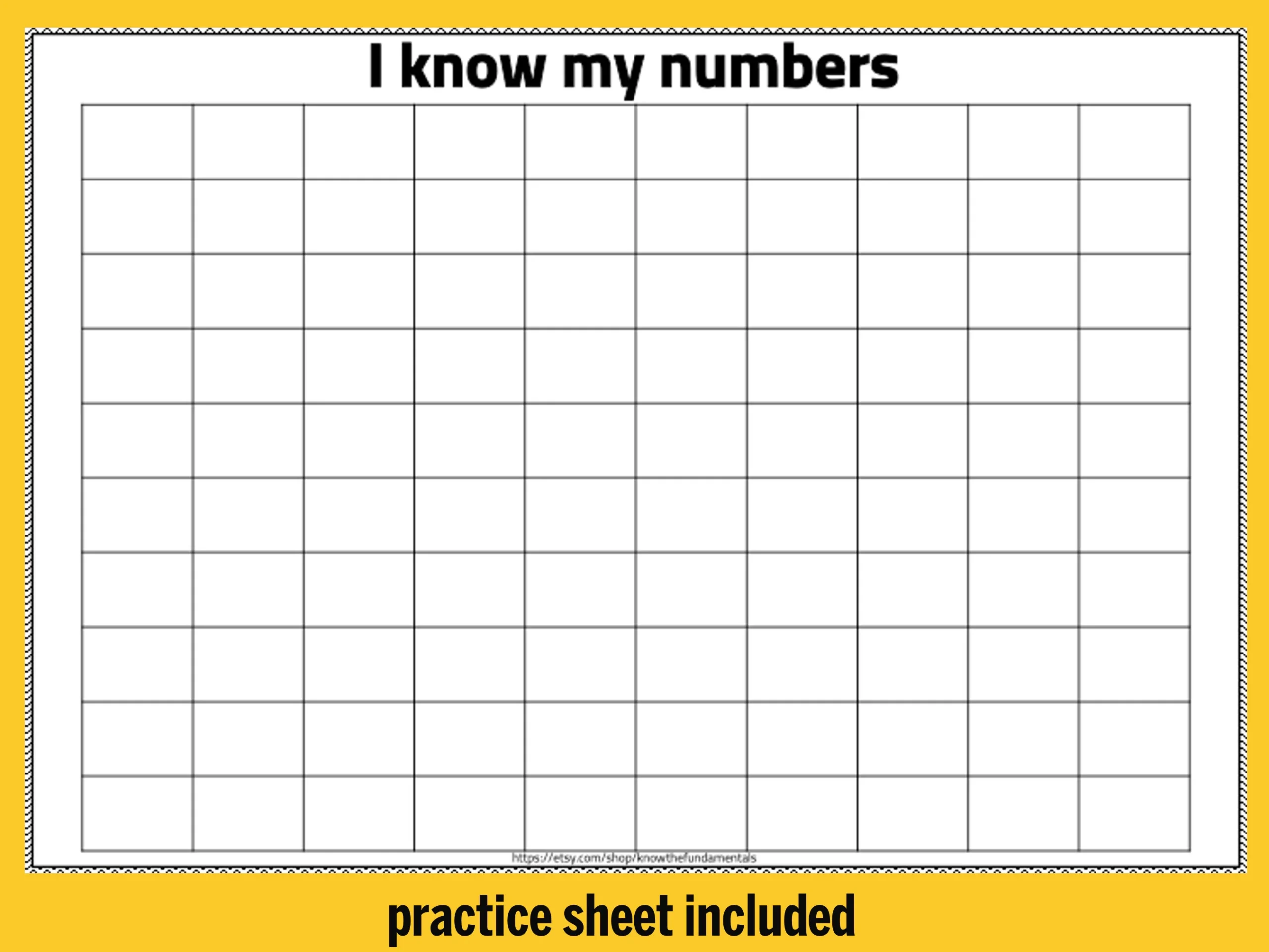 Number Chart 1 1000 Numbers 1 To 1000 Chart Thousands Chart By 