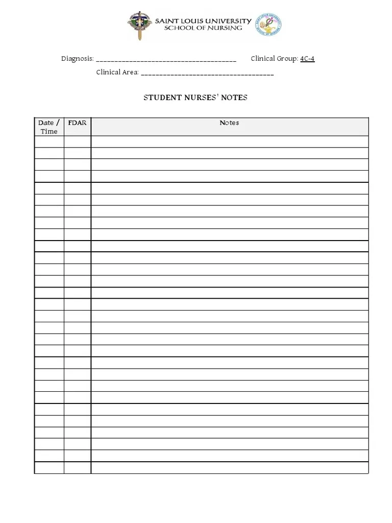 Nurses Notes PDF
