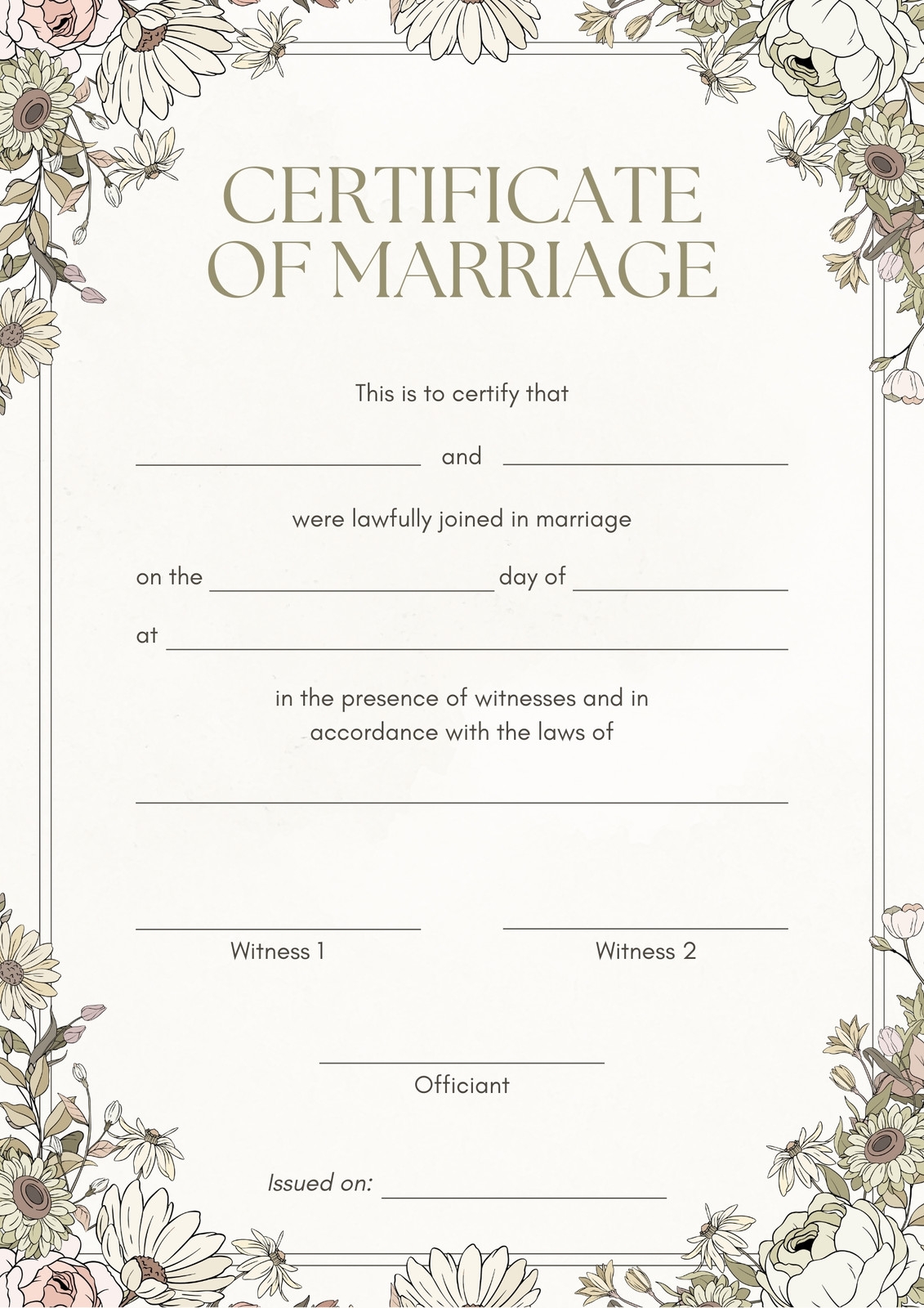 Page 14 Free Printable Certificate Templates You Can Customize 