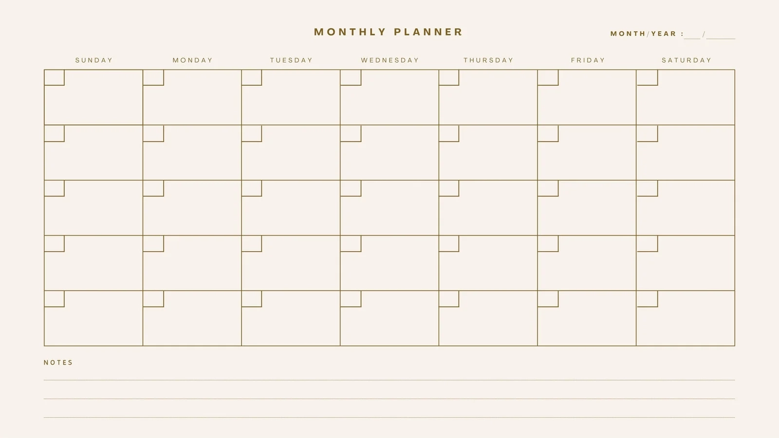 Page 17 Free Printable Customizable Monthly Calendar Templates 