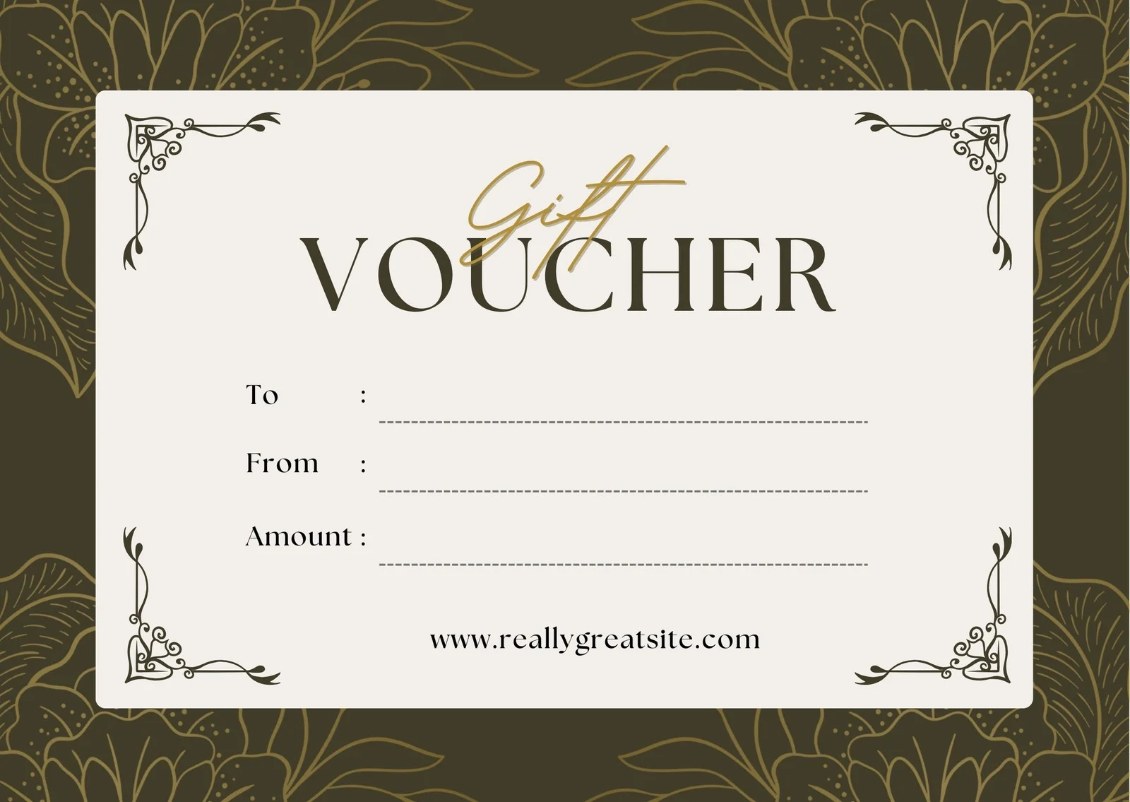 Page 2 Free And Customizable Voucher Templates