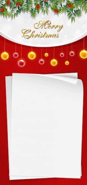 Printable Blank Christmas Signs