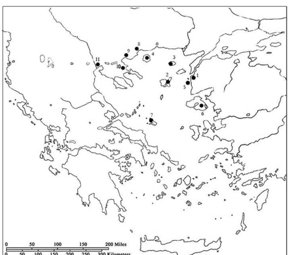 Blank Cyclades Map Printable