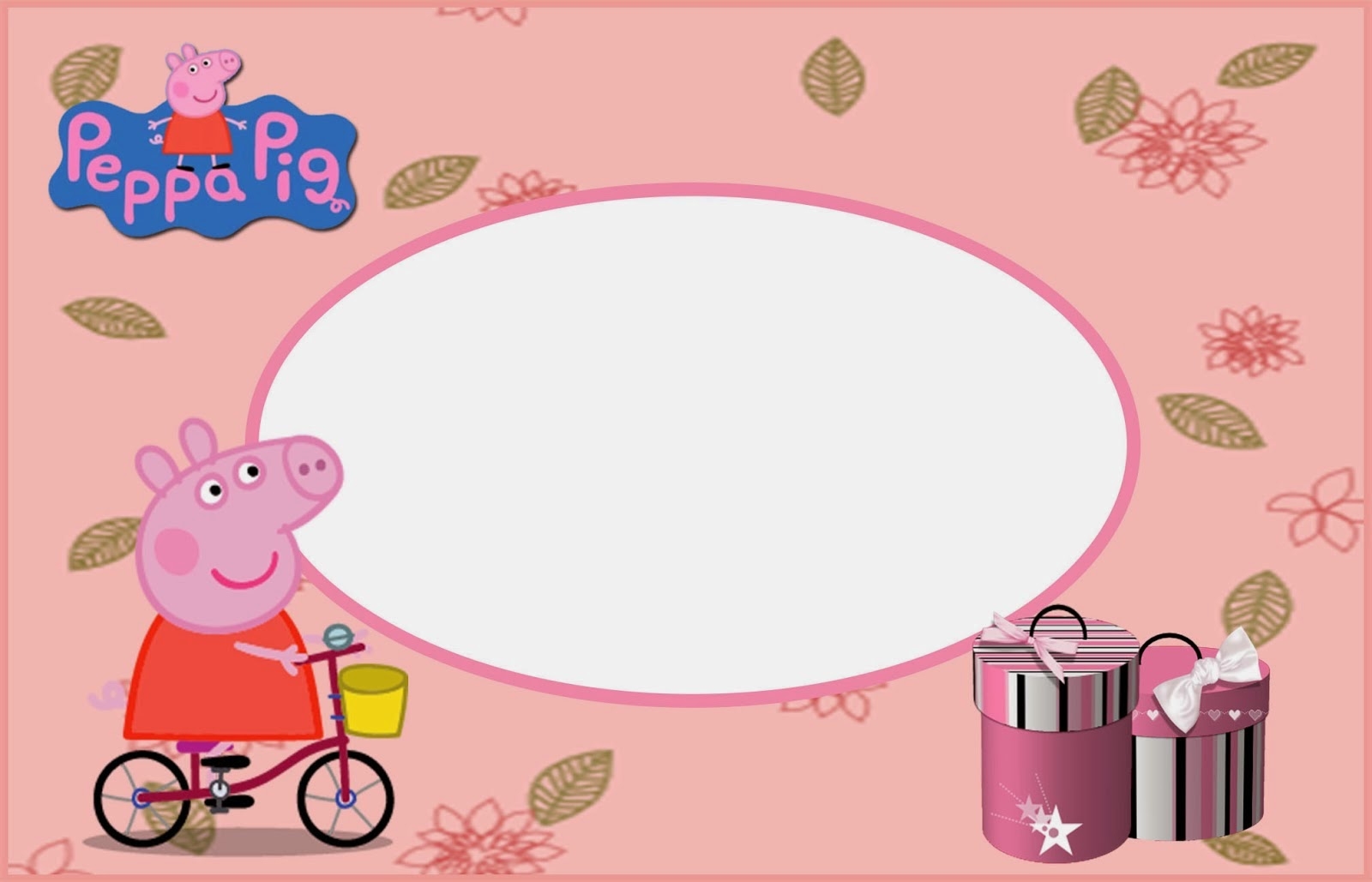 Peppa Pig Blank Logo Printable