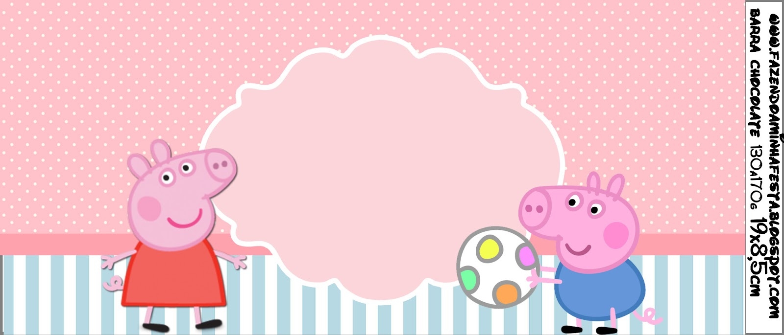 peppa pig free printable labels and toppers oh my fiesta in