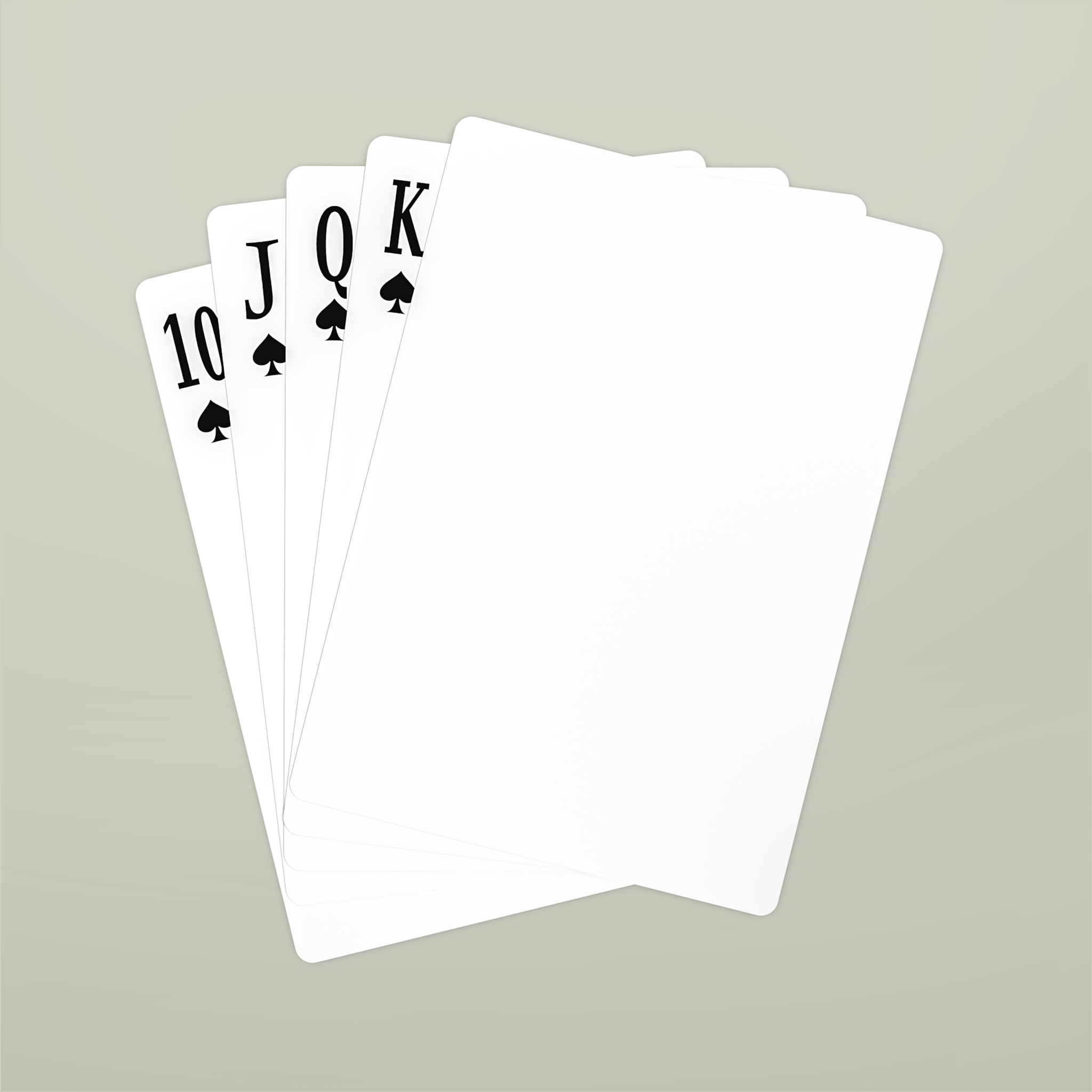 Printable A5 Blank Playing Cards
