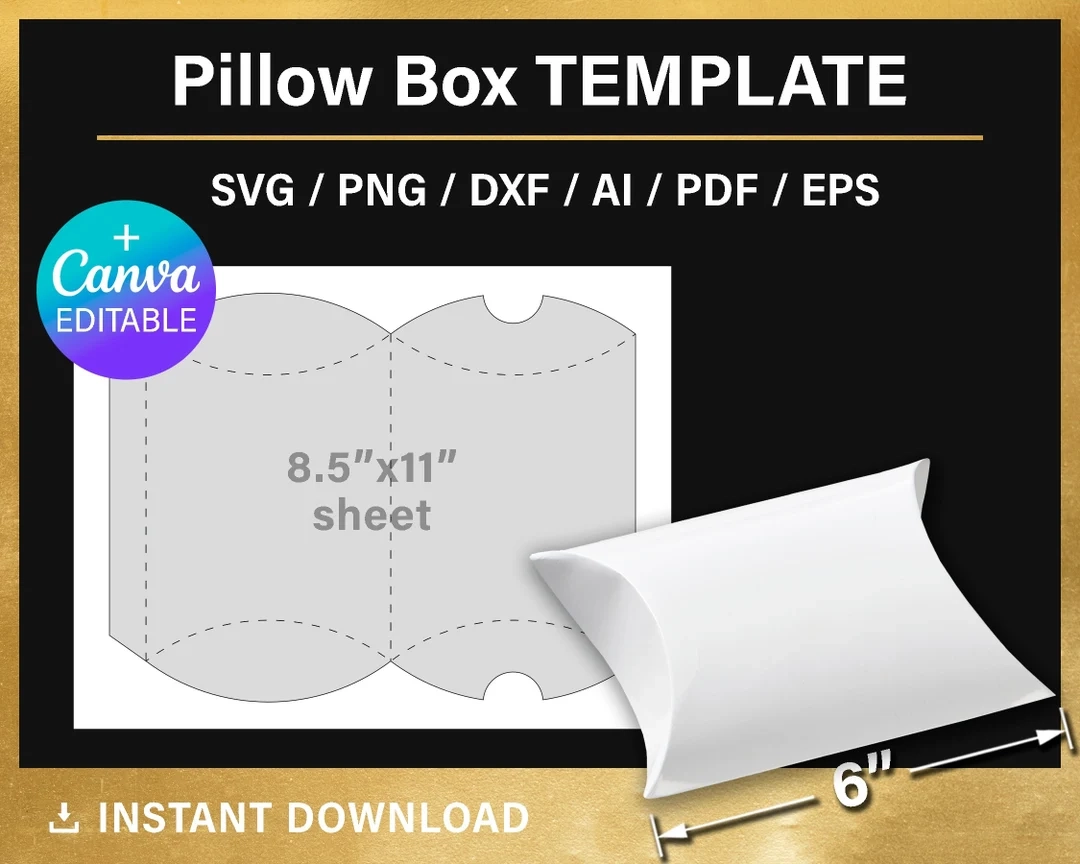 Blank Printable Party Boxes