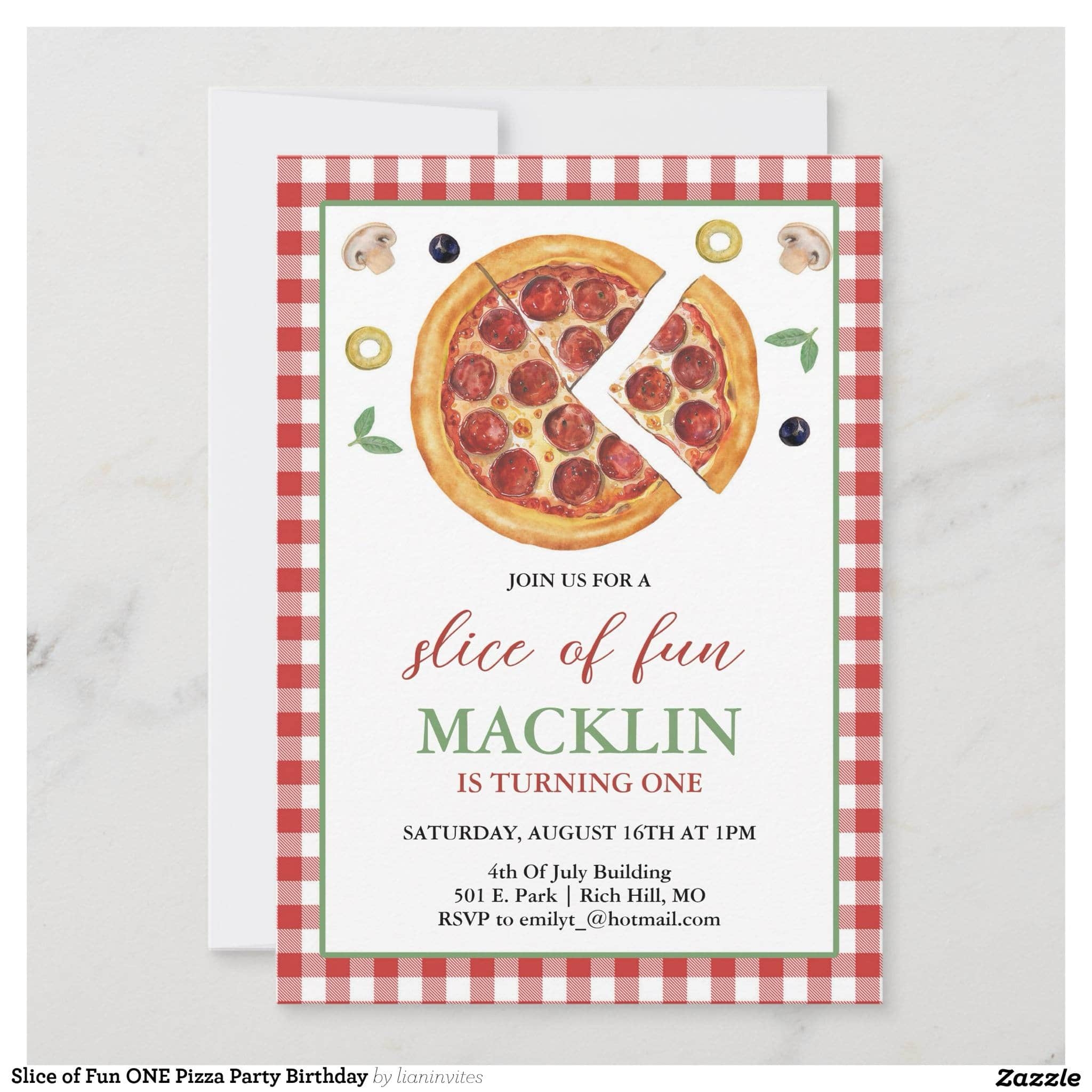 Pizza Themed 1st Birthday Party Grafted Pro