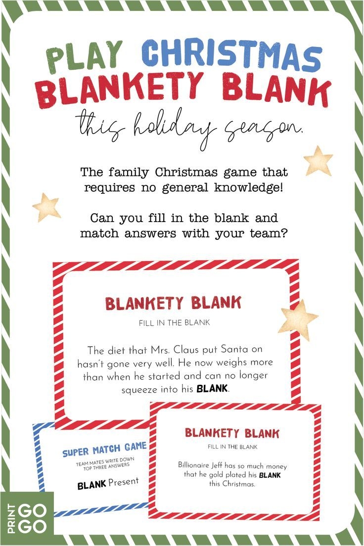 Funny Printable Blankety Blank Questions