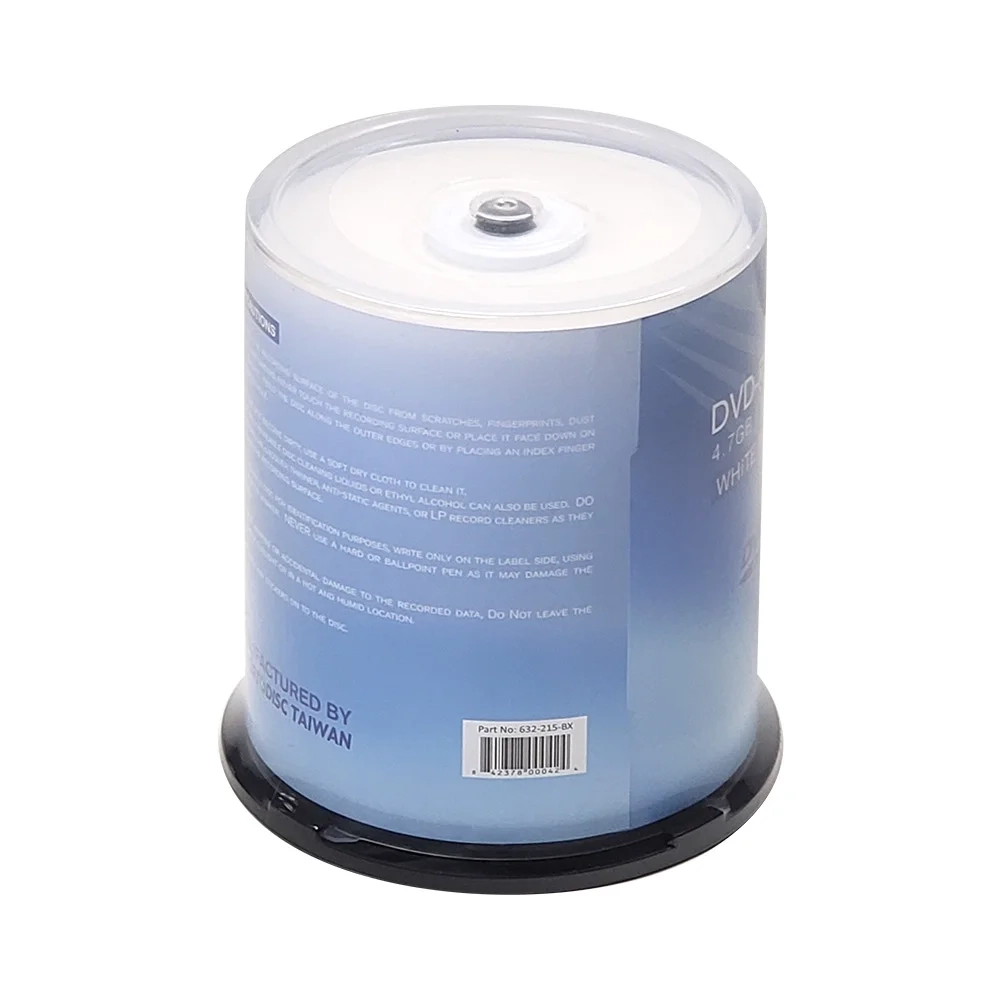 100 Pack Blank Dvds Printable