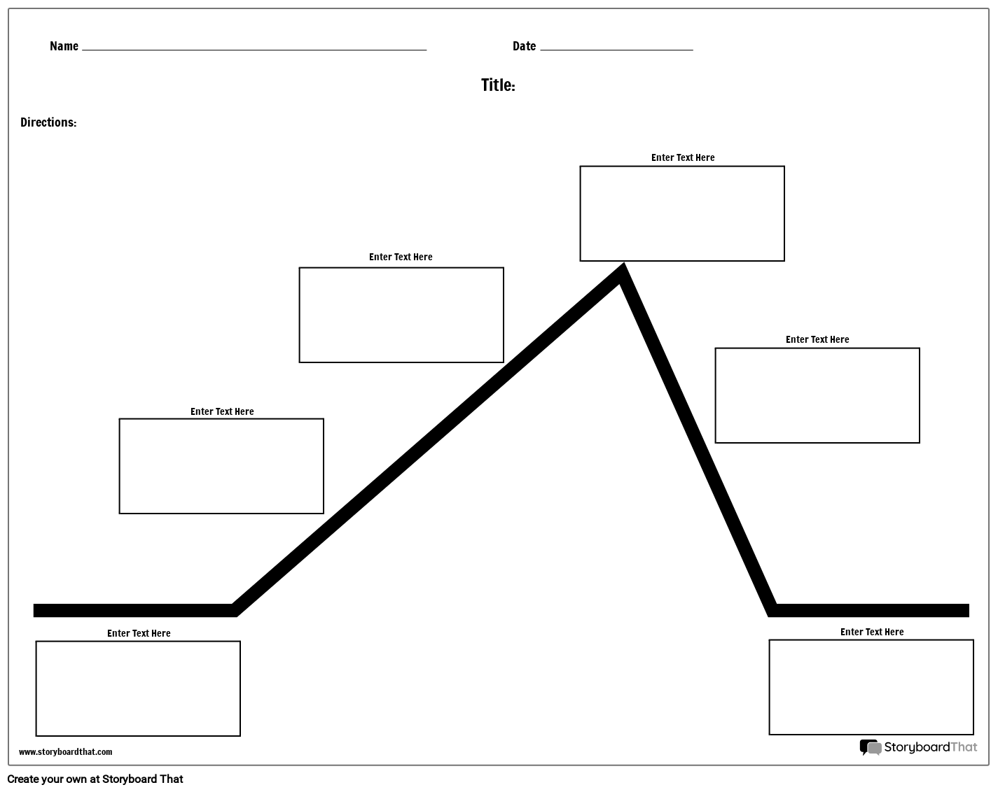 Printable Blank Plot Diagram