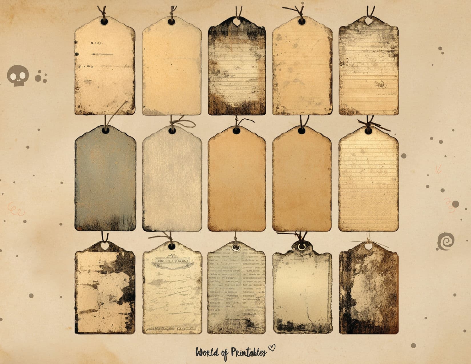 Free Printable Blank Potion Labels