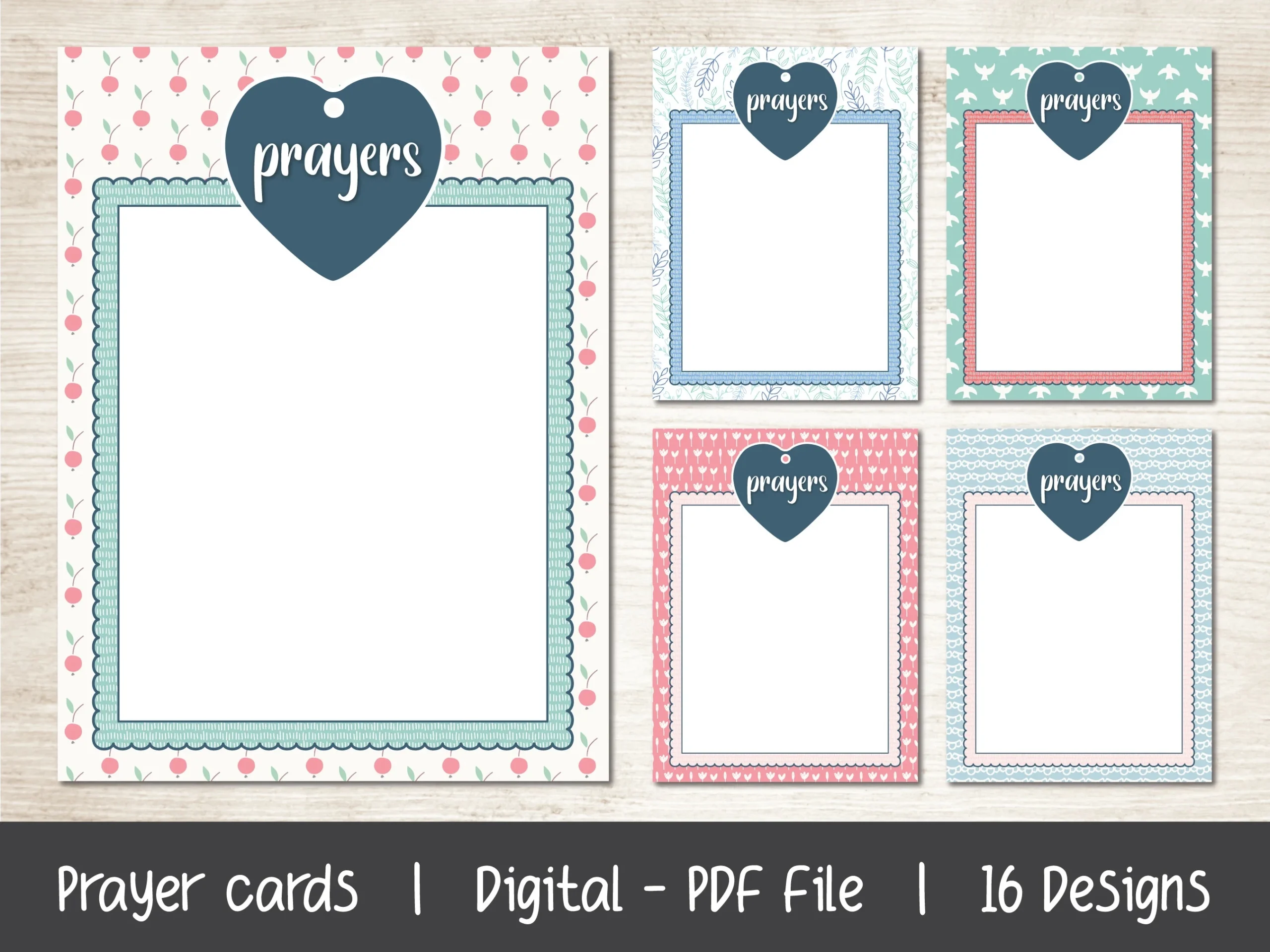 Prayer Cards Printable Blank Prayer Cards Prayer Warriors Daily 