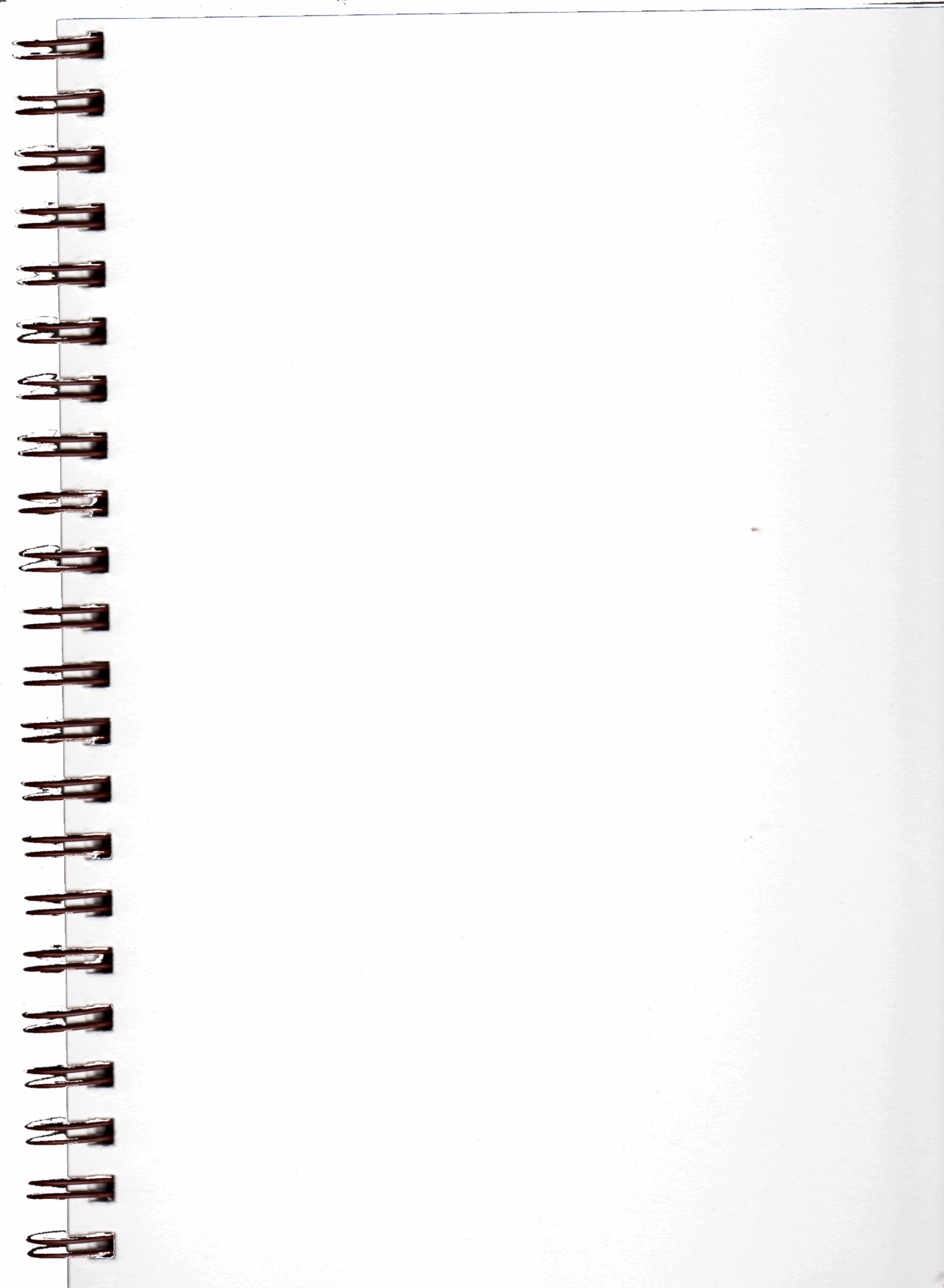 Pre Cut Blank Spiral Notebook Page By Bnspyrd On DeviantArt