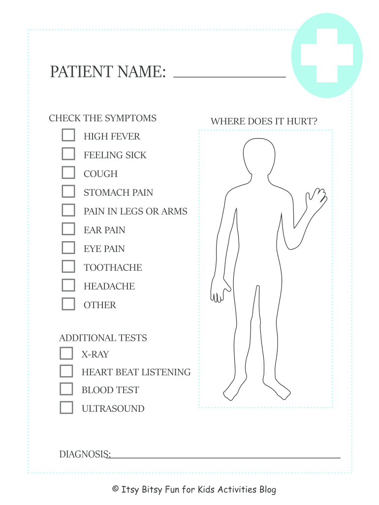 Pretend Doctor Forms Fill Out amp Sign Online DocHub