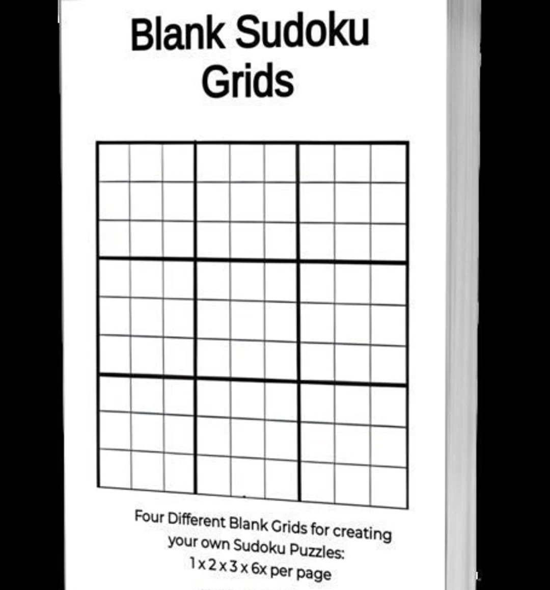 Printable Blank Sudoku Grida