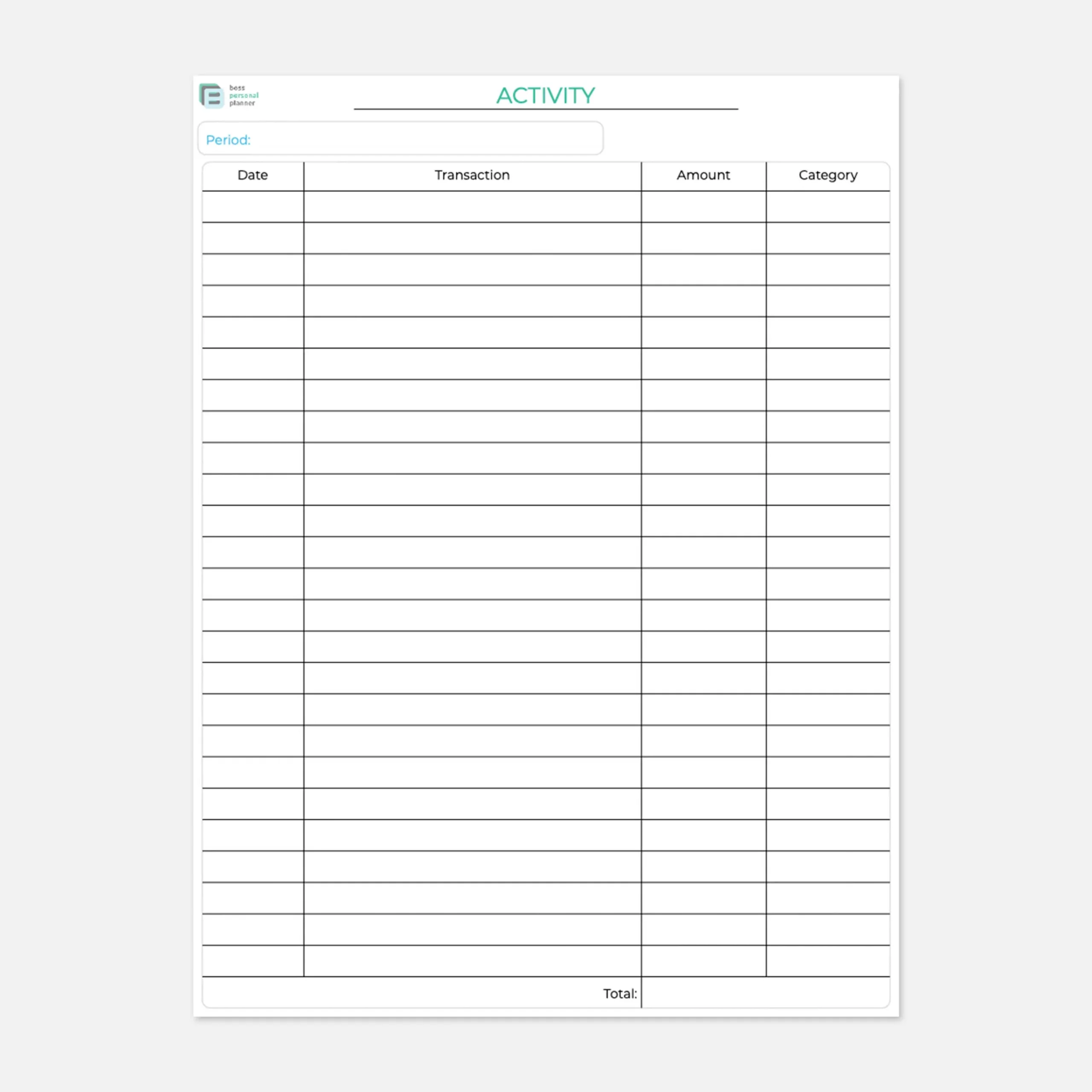 Printable Budget Planner Monthly Budget Worksheet amp Expense 