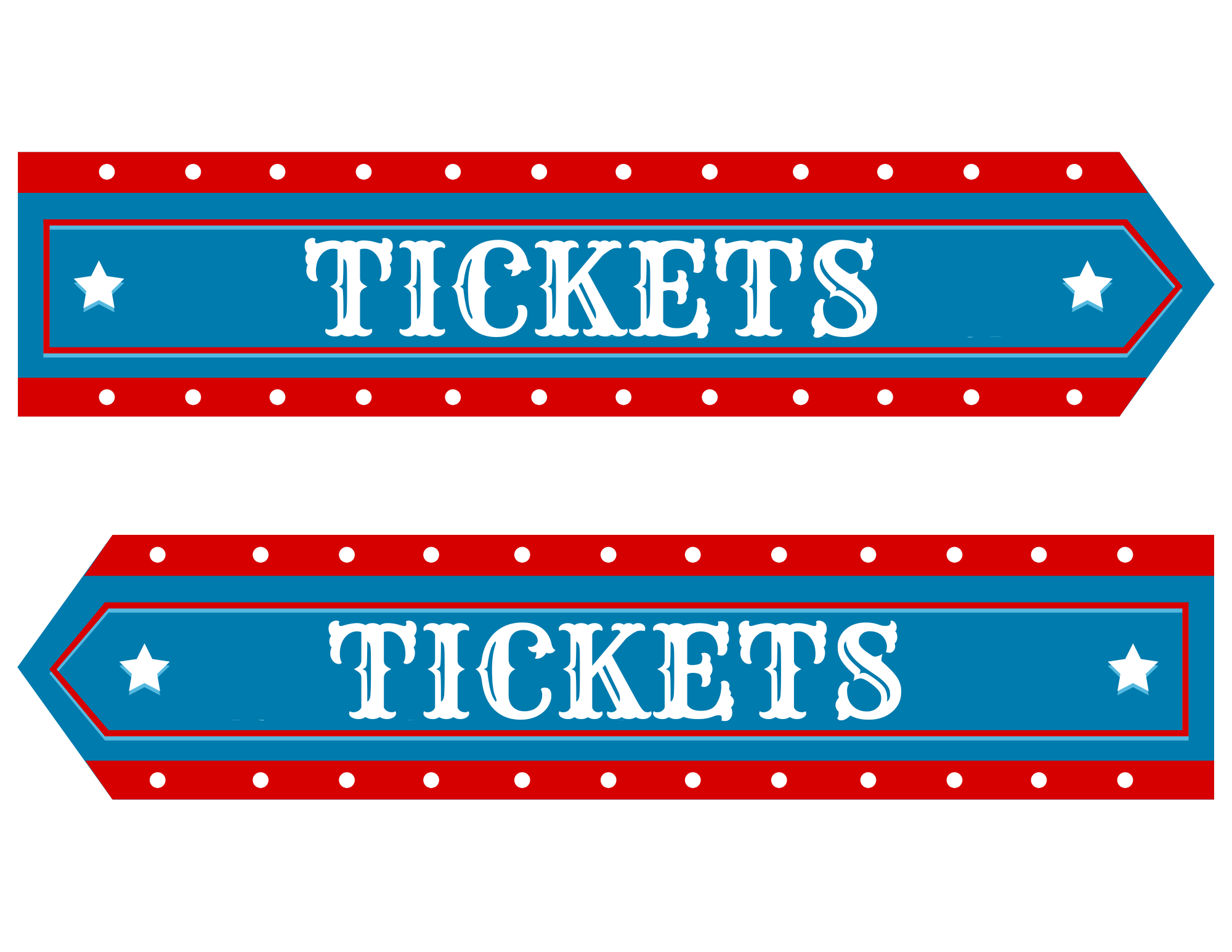 Blank Carnival Signs Printable Blank Carnival Signs Printable