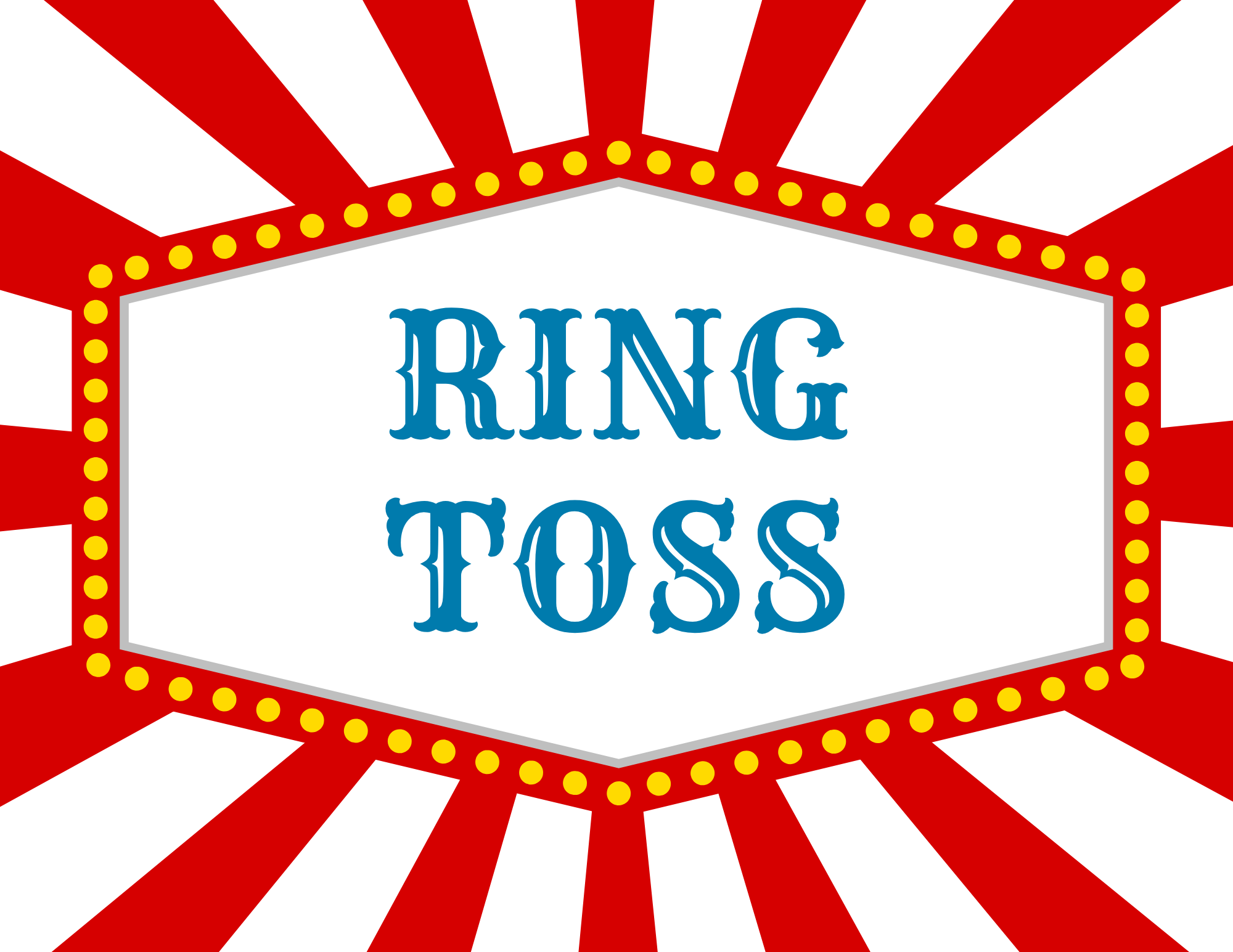 Printable Carnival Signs Free Festive Signage For Games Tickets Printable Carnival Signs Free Festive Signage For Games Tickets