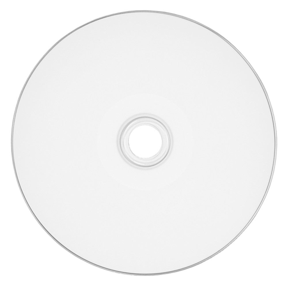 Printable CD White Inkjet Hub CMC Pro CDROM2GO