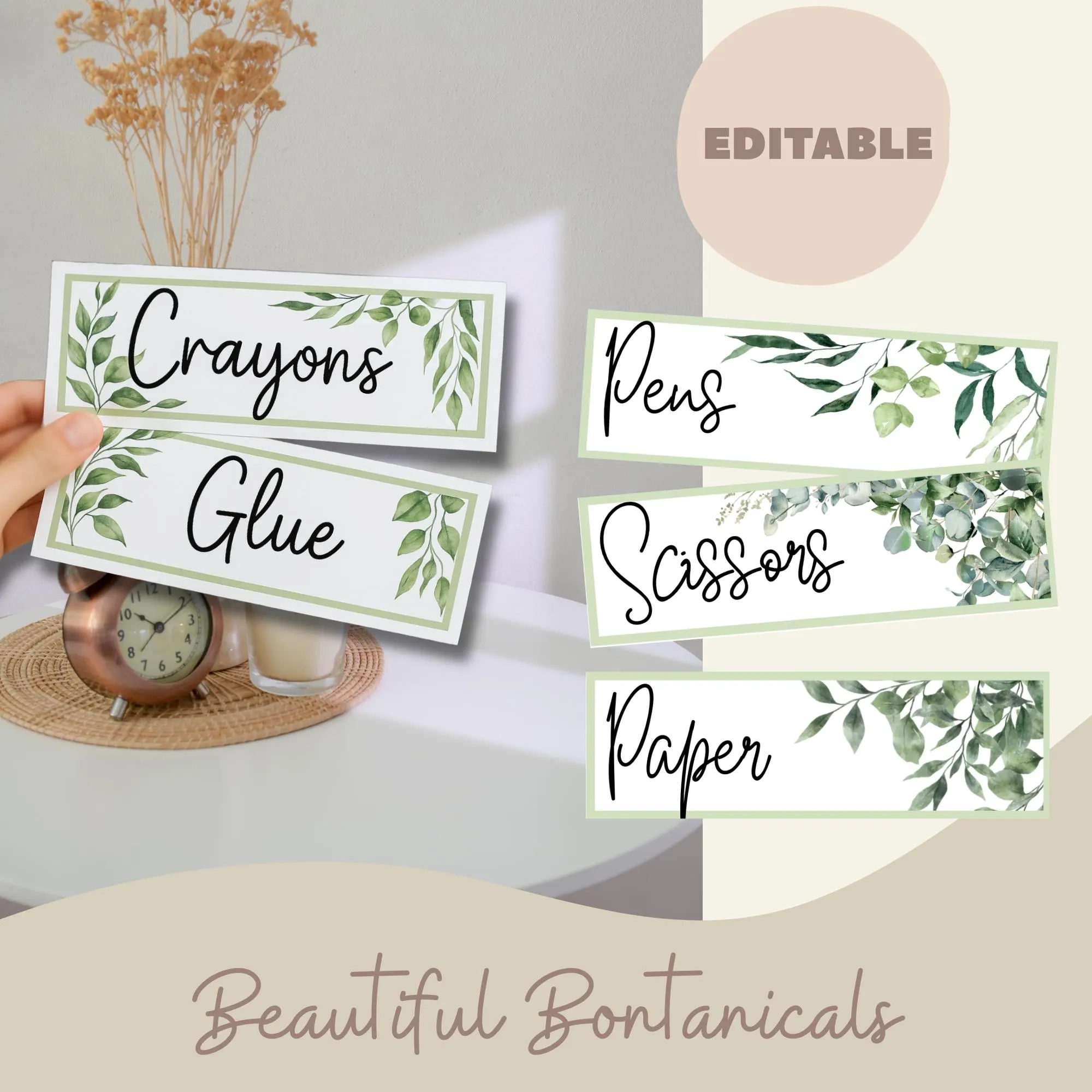 Blank Kchalkboard Label Free Printable