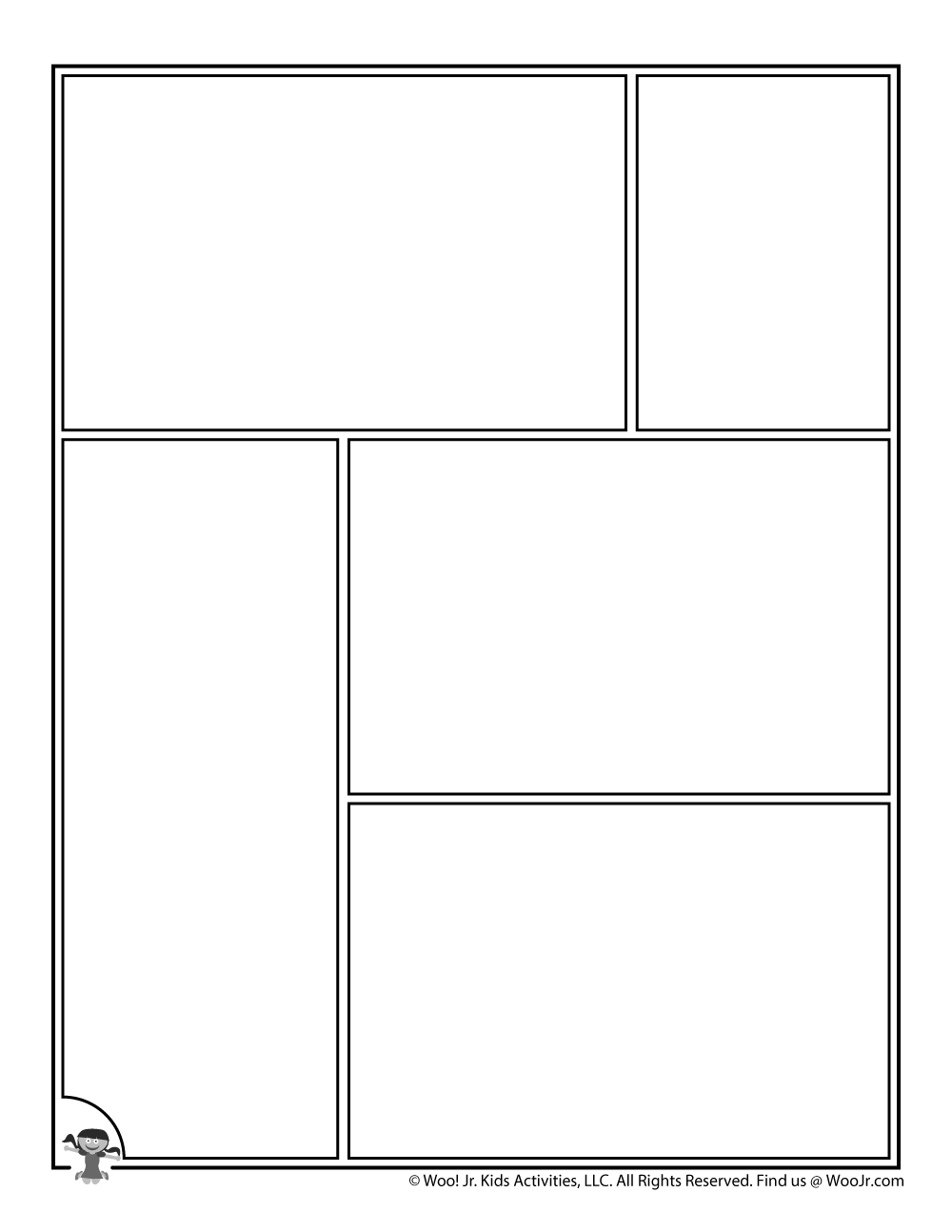 Blank Comic Printable Pdf
