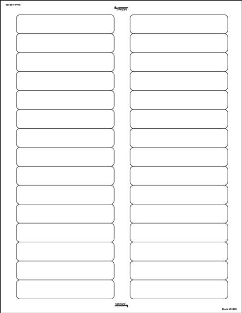 Printable Folder Blanks