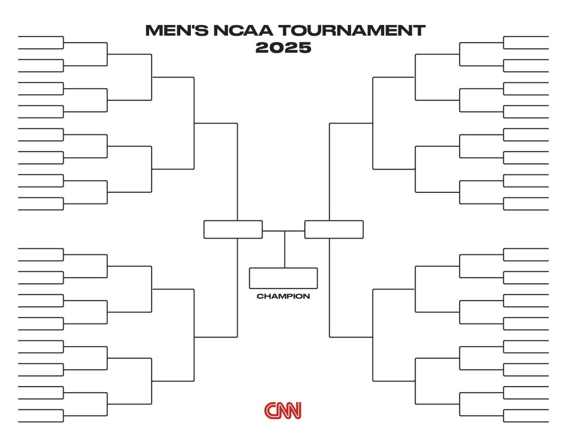 Printable March Madness Bracket NCAA Men s And Women s 