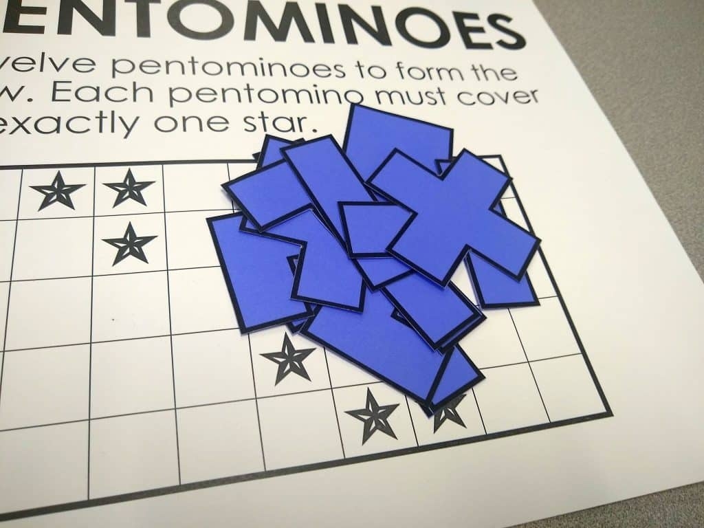 Blank Printable Pentominoes