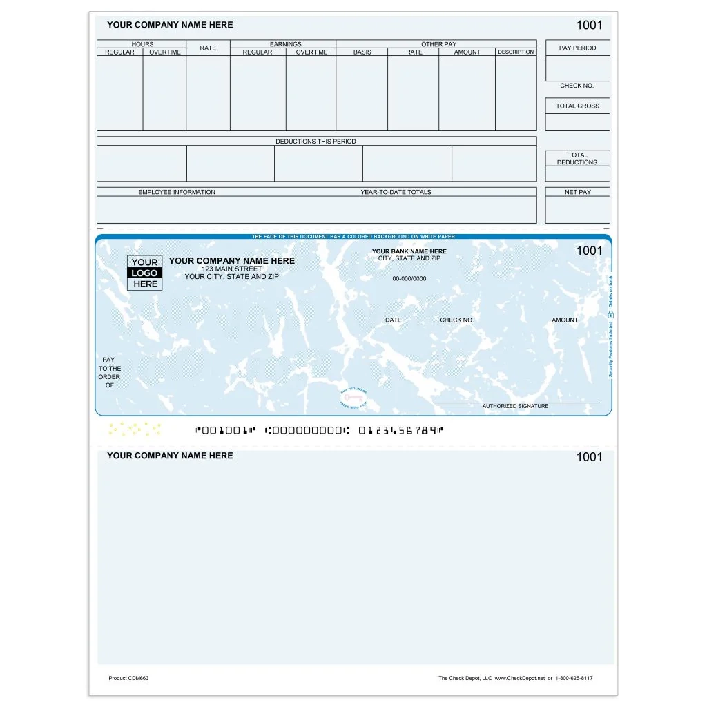 Free Printable Blank Business Checks