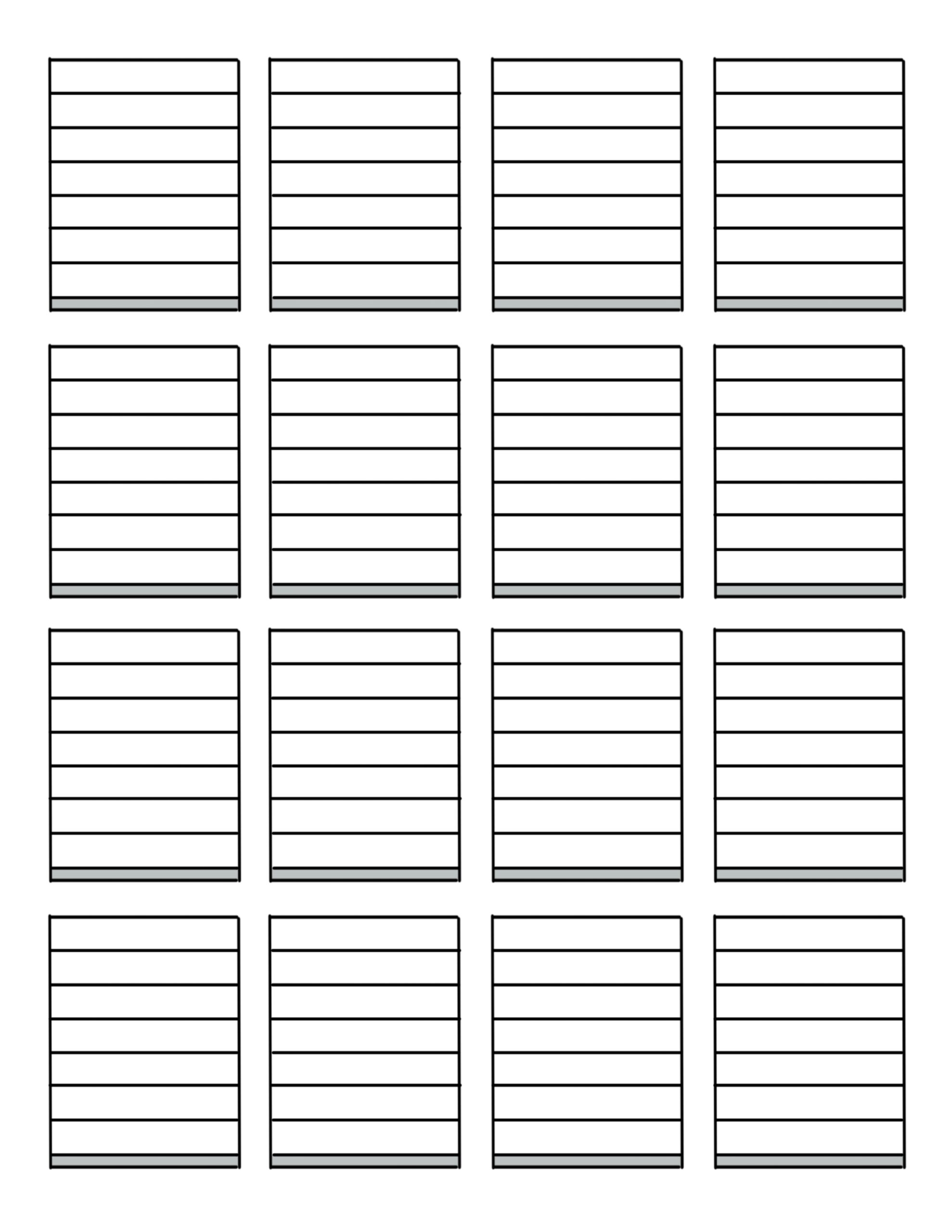 Blank Planner Printable