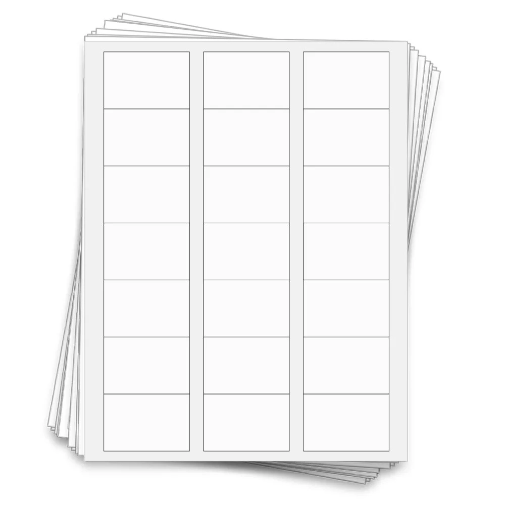 Printable Rectangle Labels For Small Cosmetic Containers 
