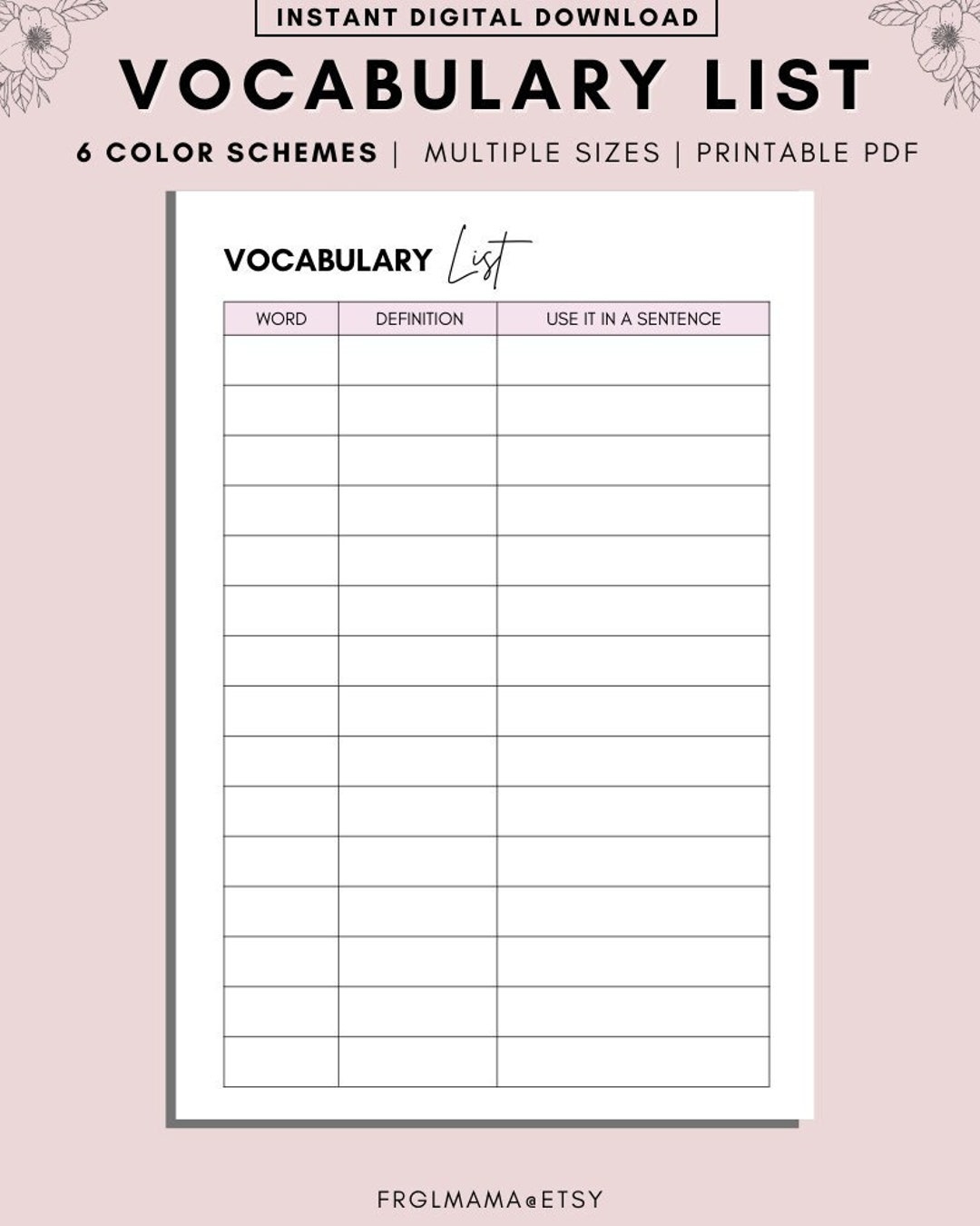 Printable Vocabulary Worksheets Kidpid Worksheets Library