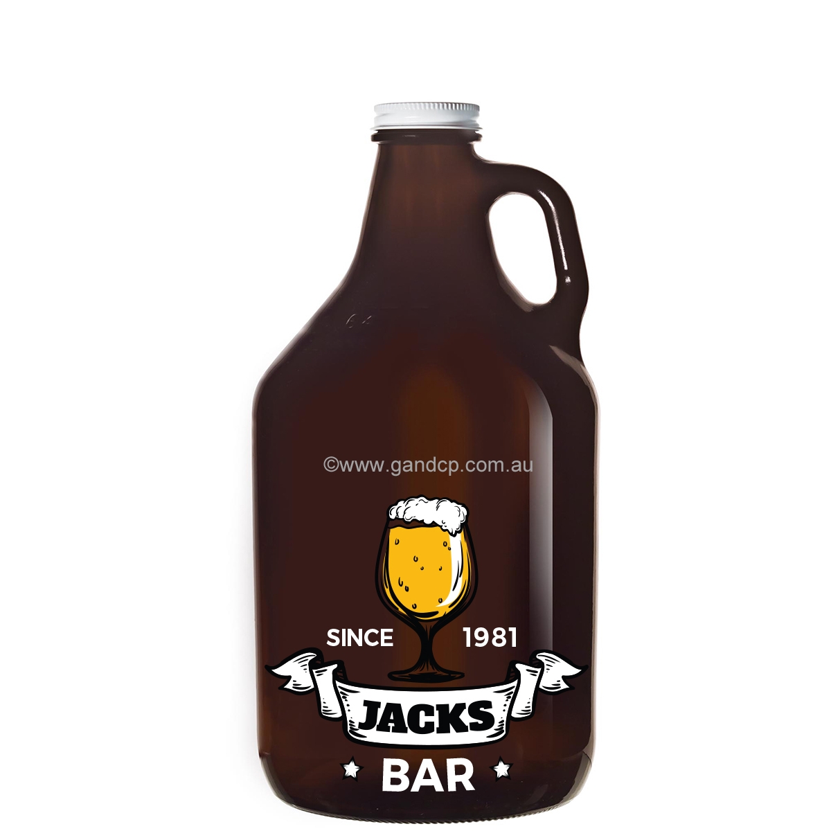 Printed Growler Bottles Growler Bottle Printing Custom Printed 
