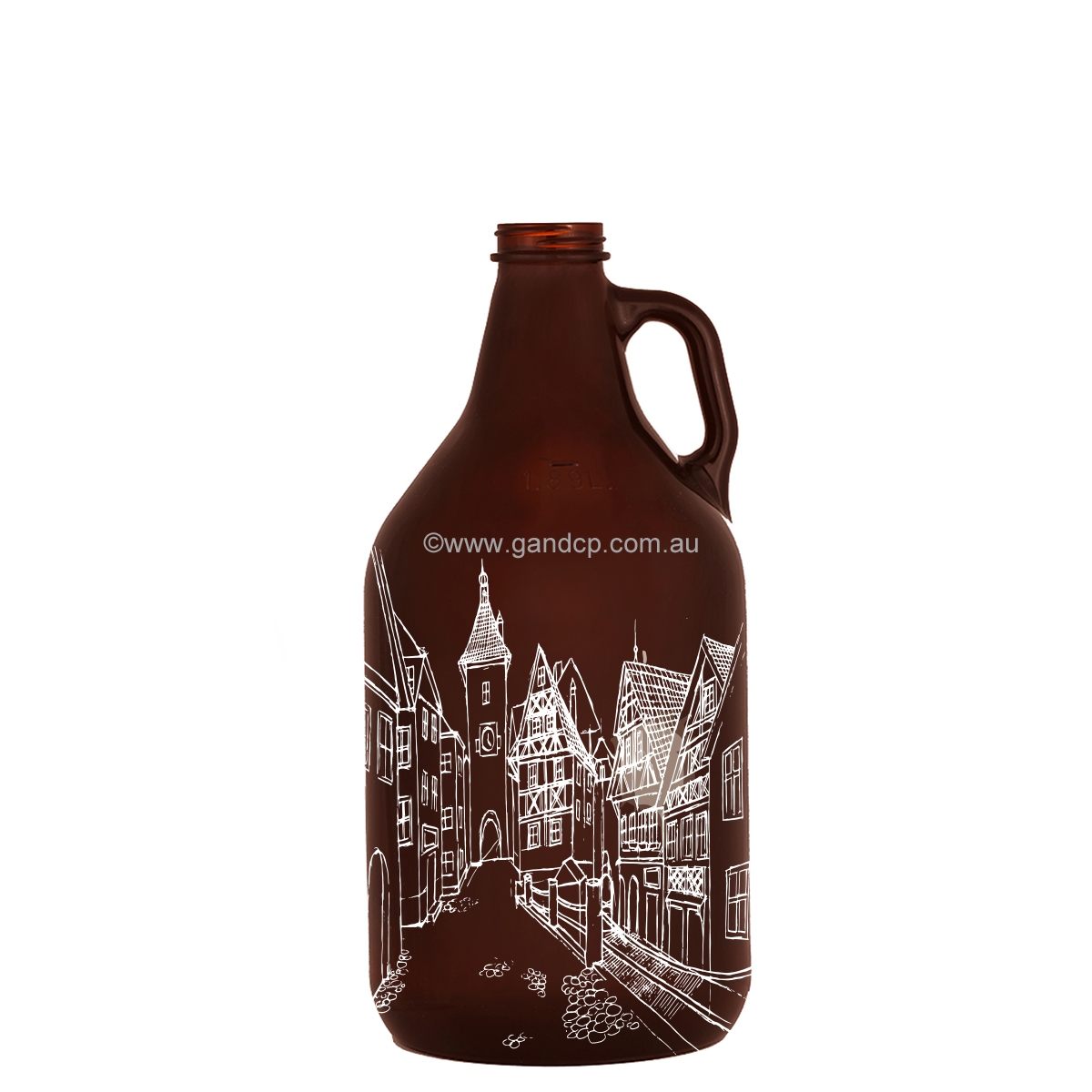 Printed Growler Bottles Growler Bottle Printing Custom Printed 
